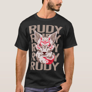 Camiseta Cara de Zorro - Nombre Rudy