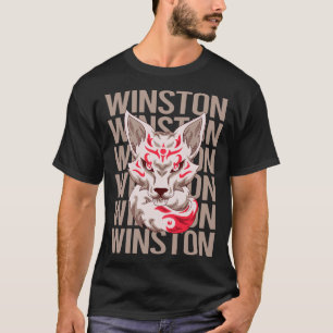 Camiseta Cara de Zorro - Nombre Winston