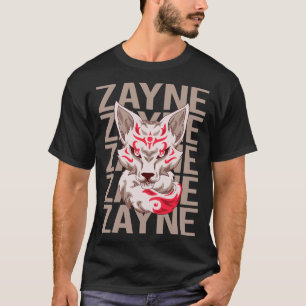 Camiseta Cara de Zorro - Nombre Zayne