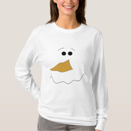 Camiseta Cara del muñeco de nieve