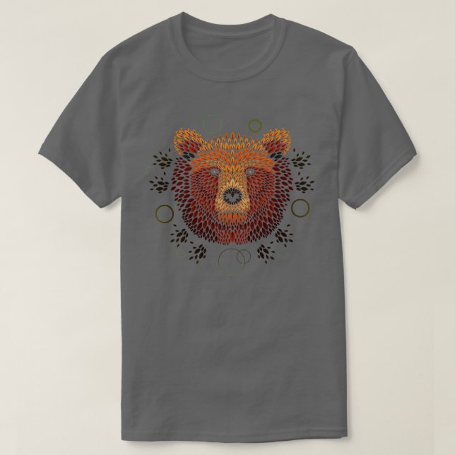 Camiseta Cara del oso (Diseño del anverso)