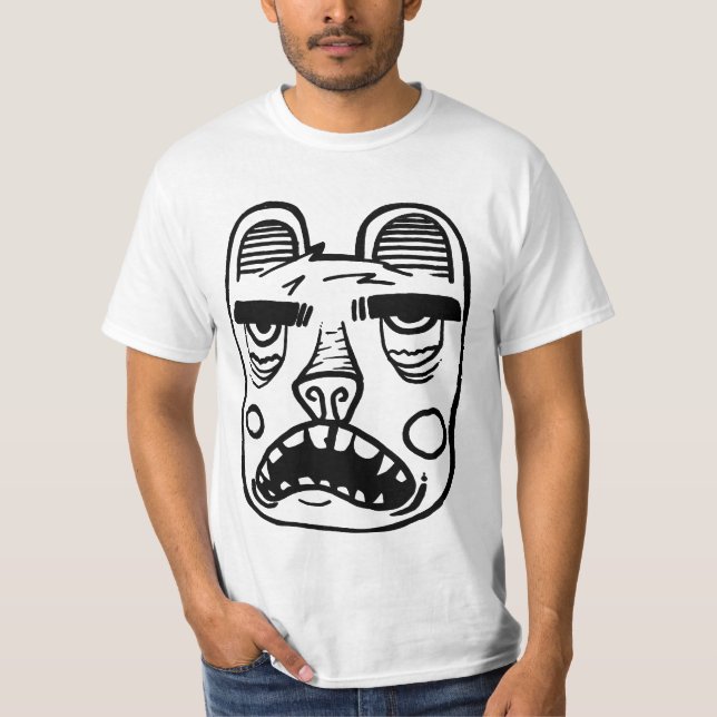 Camiseta Cara del oso (Anverso)