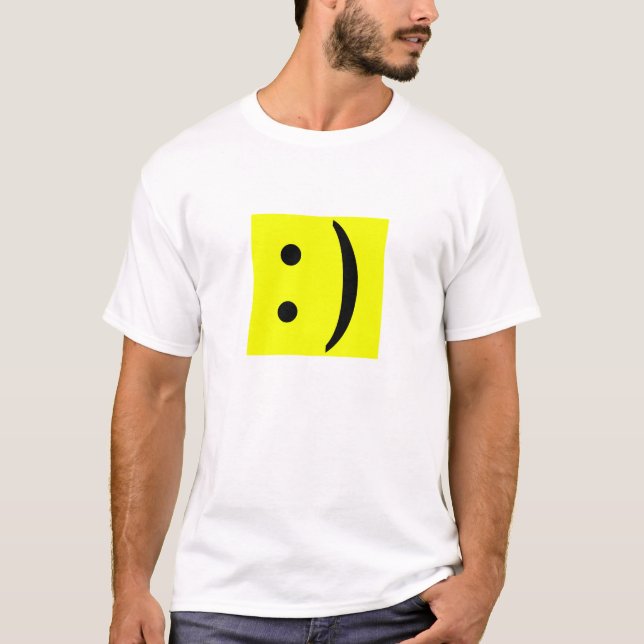 Camiseta Cara del texto del ASCII (Anverso)