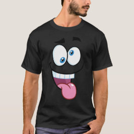 Camiseta cara divertida