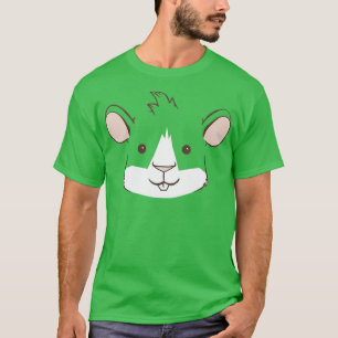 Camiseta Cara divertida de cerdo guineano