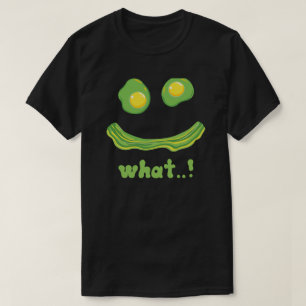 Camiseta Cara divertida de huevo de aguacate - "¿Qué..!?"