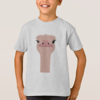 Cara divertida de Ostrich