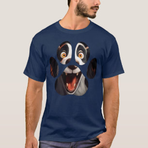 Camiseta Cara divertida de perro