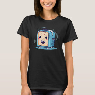 Camiseta Cara divertida de tostadora