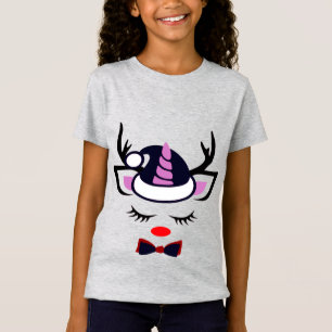 Camiseta Cara dulce del unicornio