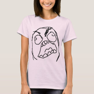 Camiseta Cara enojada Meme de la rabia de Fuu Fuuu del