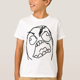 Camiseta Cara enojada Meme de la rabia de Fuu Fuuu del