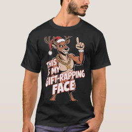 Camiseta Cara envolviendo regalos