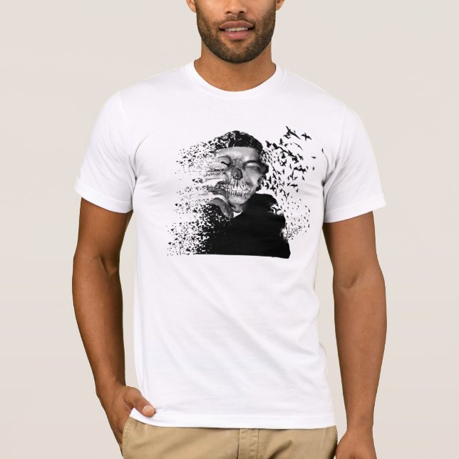 Camiseta Cara espeluznante (Anverso)