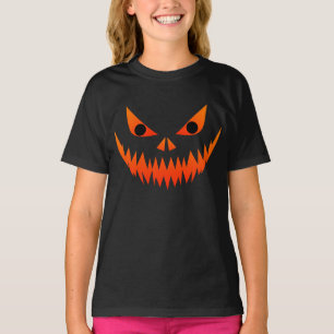 Camiseta Cara espeluznante de Halloween