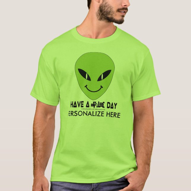 Camiseta Cara extranjera (Anverso)