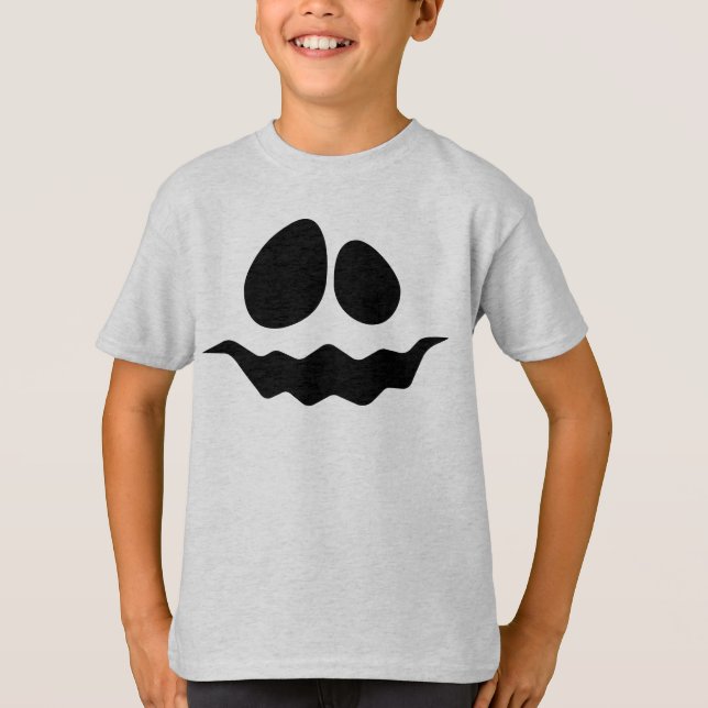 Camiseta Cara fantasma (Anverso)