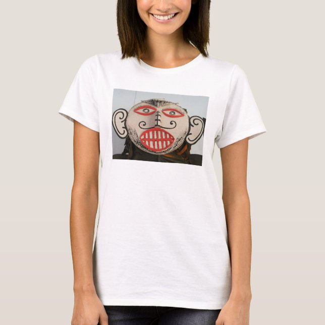 Camiseta Cara fantasma tailandesa, Festival de la máscara P (Anverso)