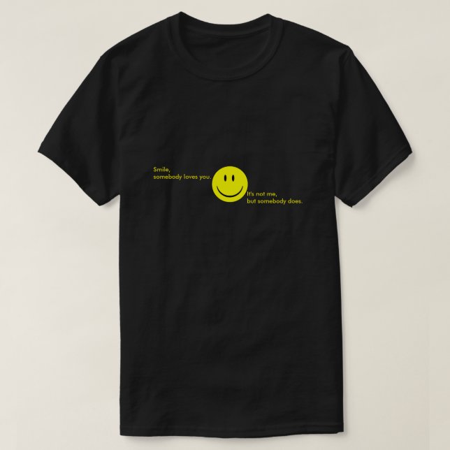 Camiseta Cara feliz (Diseño del anverso)