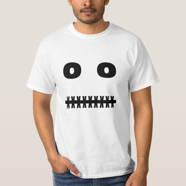 Camiseta Cara feliz. (Anverso)