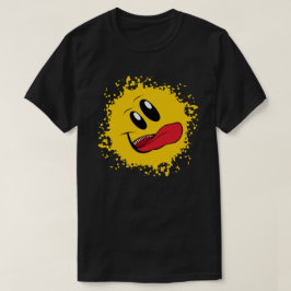 Camiseta Cara feliz de la boca ancha