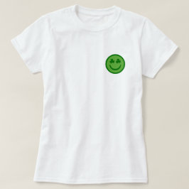 Camiseta Cara Feliz de Trébol Elegante