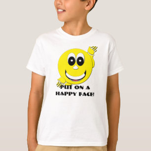 Camiseta Cara feliz del día