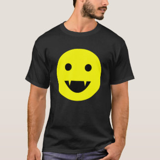 Camiseta cara feliz del vampiro