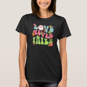 Camiseta Cara Feliz El Amor Nunca Falla Inspirador Cristian