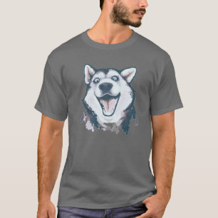 Camiseta Cara fornida divertida