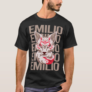 Camiseta Cara Fox - Nombre Emilio