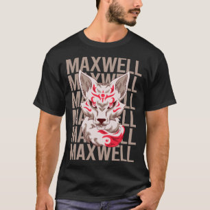 Camiseta Cara Fox - Nombre Maxwell