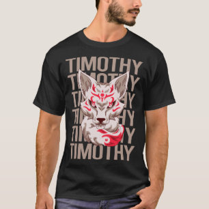 Camiseta Cara Fox - Nombre Timothy