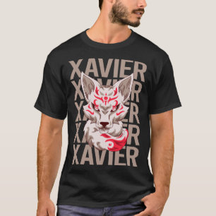 Camiseta Cara Fox - Nombre Xavier