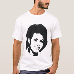 Camiseta Cara hermosa de Michelle Obama