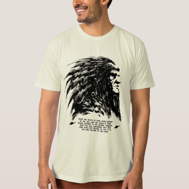 Camiseta Cara india (Anverso)