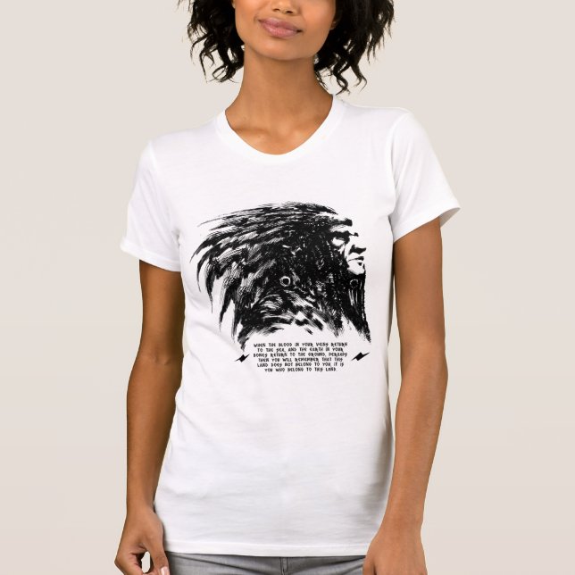 Camiseta Cara india (Anverso)
