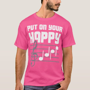 Camiseta Cara - Lecciones divertidas de piano Pianista Té