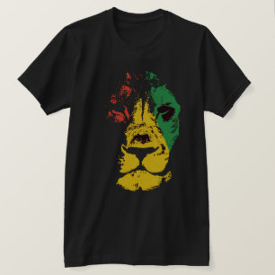 Camiseta cara león
