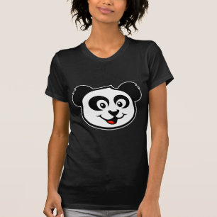Camiseta Cara linda de la panda