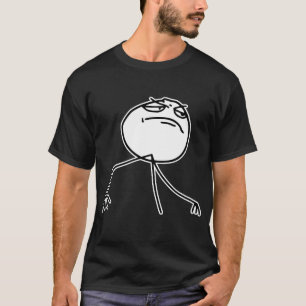 Camiseta Cara Meme de la rabia del Yea de F