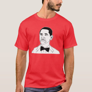 Camiseta Cara no mala Meme de la rabia de Barack Obama