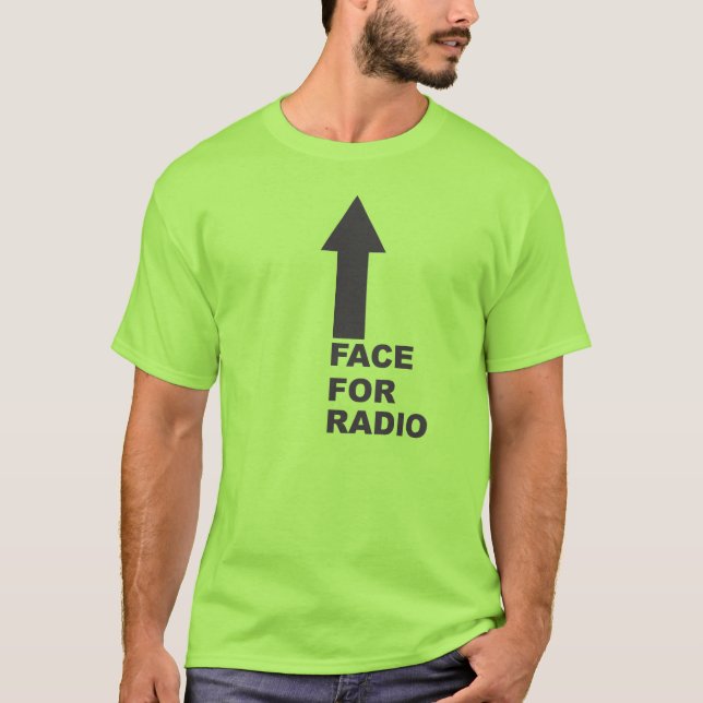 Camiseta Cara para radio (Anverso)