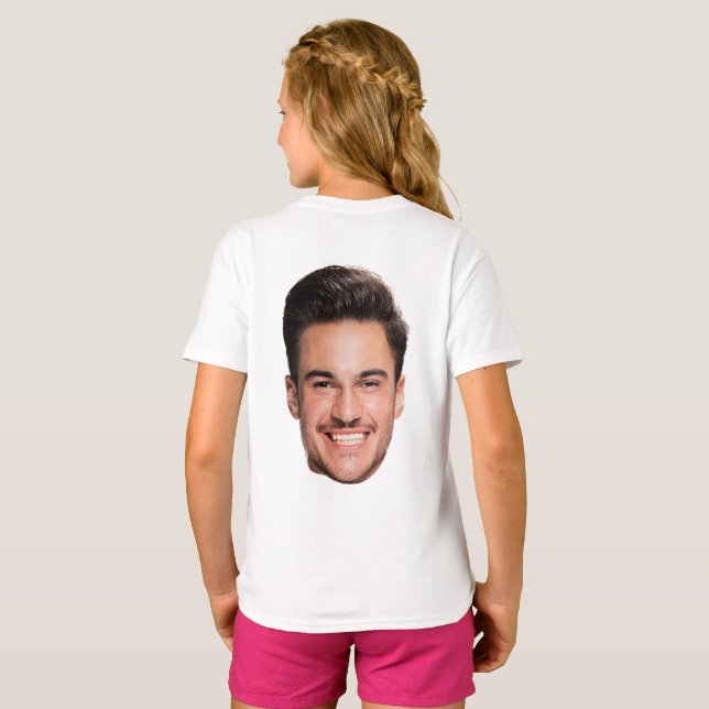 Camiseta Cara personalizada (Reverso completo)