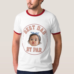 Camiseta Cara Personalizada Mejor Papá Por Par 