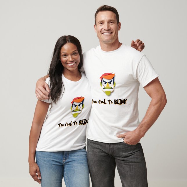 Camiseta Cara Personalizado audaz con actitud (Unisexo)