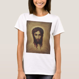 Camiseta Cara sagrada de Jesucristo