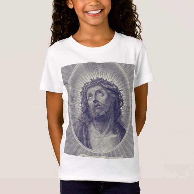 Camiseta Cara sagrada de Jesús (Anverso)