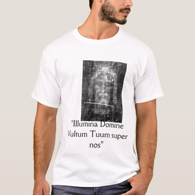Camiseta CARA SANTA "no. estupendos de Illumina Domine (Anverso)