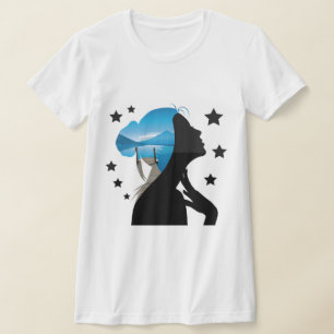 Camiseta Cara soñadora